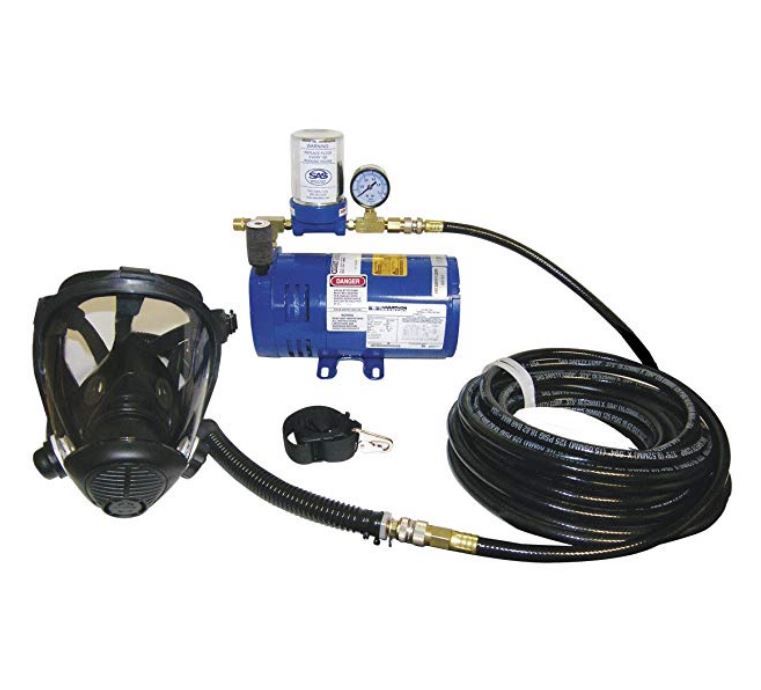 DIY fresh air paint booth system aka Supplied Air System